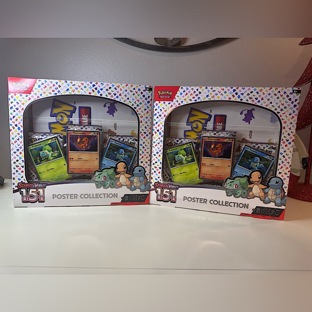 Pokémon Scarlet & Violet 151 Booster Collection- (2)- Factory Sealed